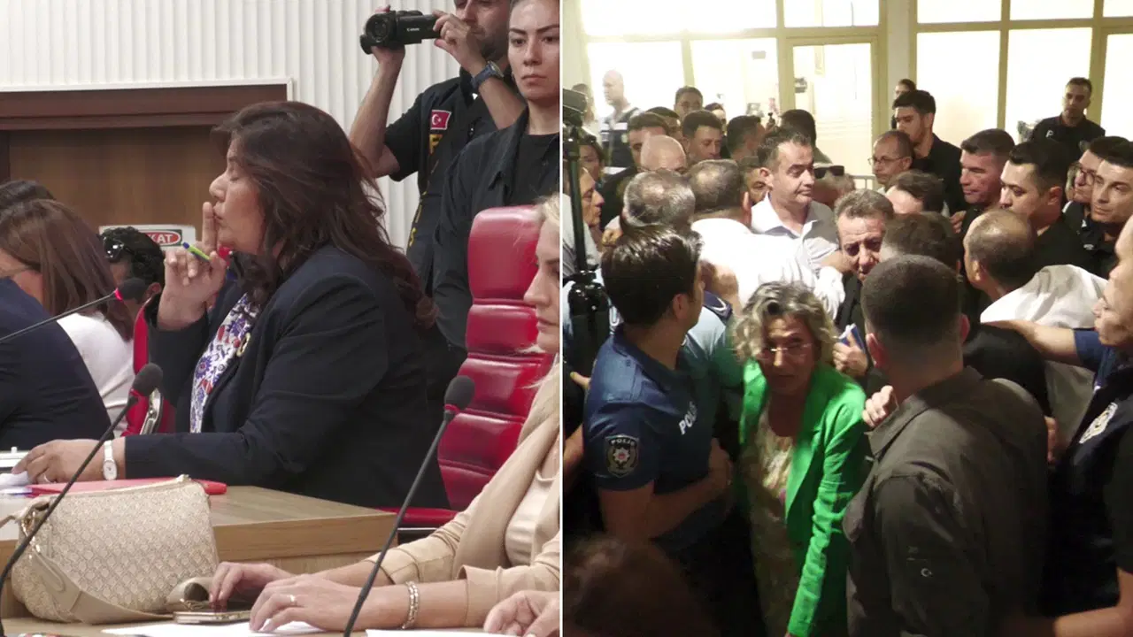 aydinda genis guvenlikli gergin meclis akpye gecen cercioglundan chpli uyelerin onerge ve soz taleplerine ret Y2hJe6NC