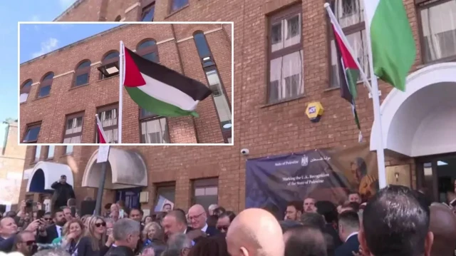 israile bir darbe de ingiltereden londrada filistin elciligi resmen acildi FTlVHXTn