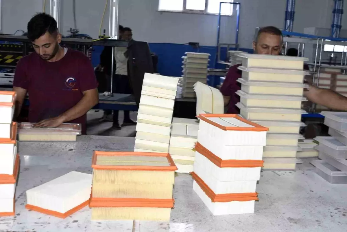 bitlisteki filtre fabrikasi ic piyasada ve yurt disinda ilgi goruyor iLRv5wi5