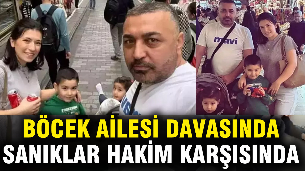 Böcek Ailesinin Trajik Ölümü: Sanıklar İlk Duruşmada Yargıç Karşısında