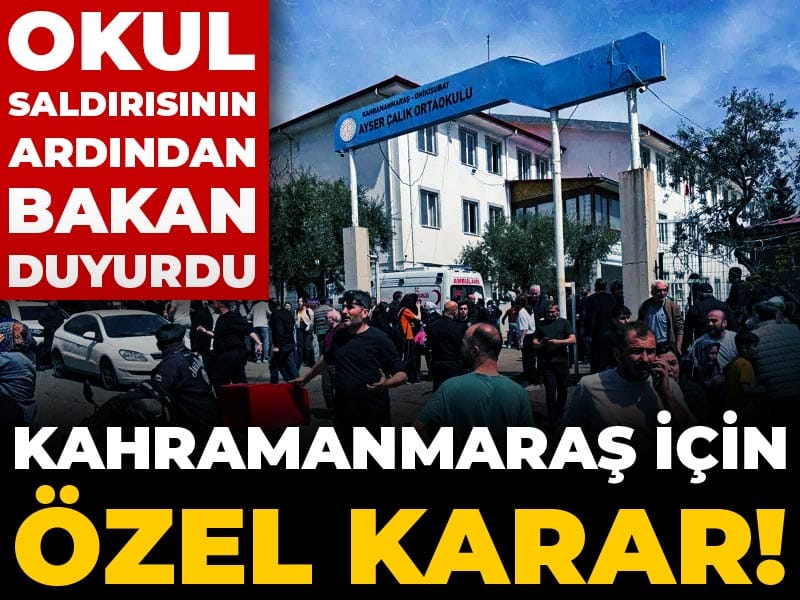 Kahramanmaraş’ta Okul Güvenliği İçin Özel Eylem Planı Açıklandı