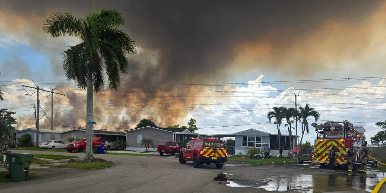 Florida’da 4800 Dönümlük Yangın Kontrolden Çıktı