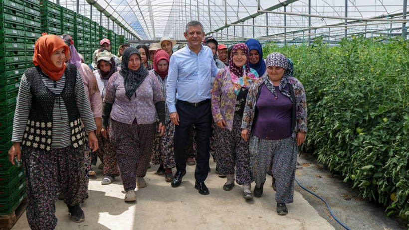 Özgür Özel, Burdur’da Tarım İşçileriyle Bir Araya Geldi